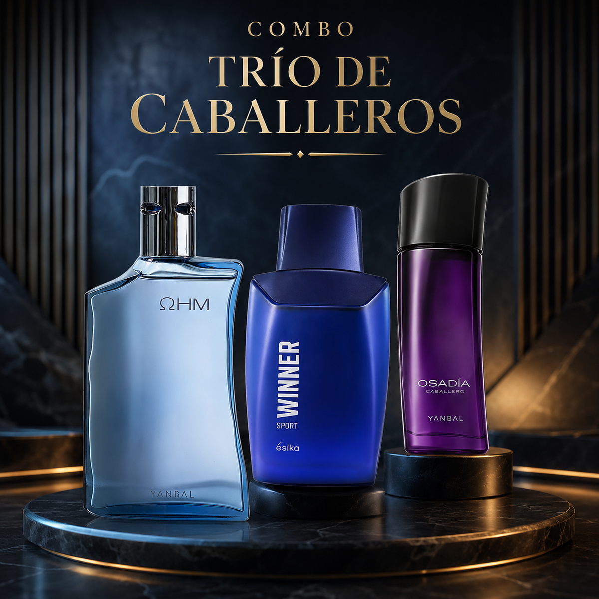 Combo Trío de Caballeros