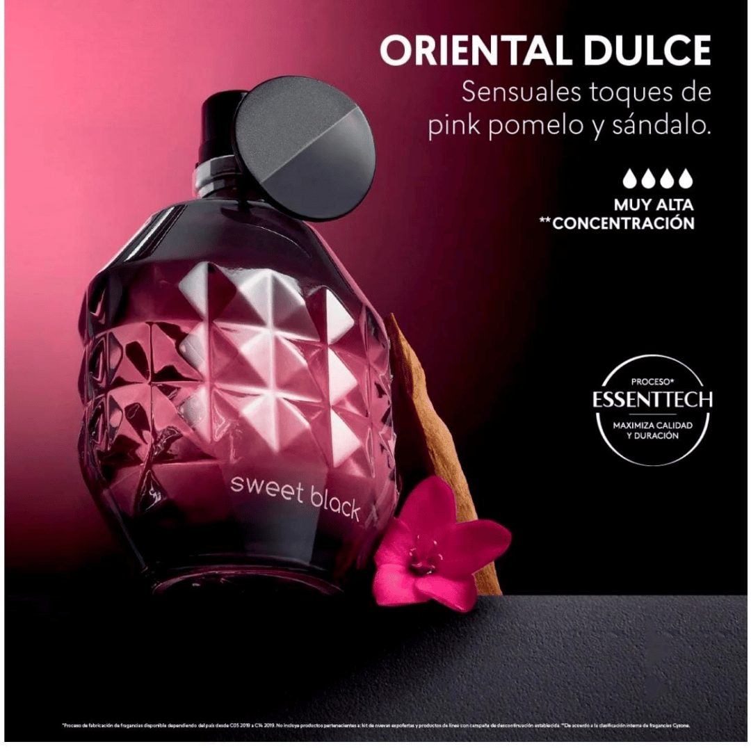 Sweet Black Cyzone 50 ml +Desodorante