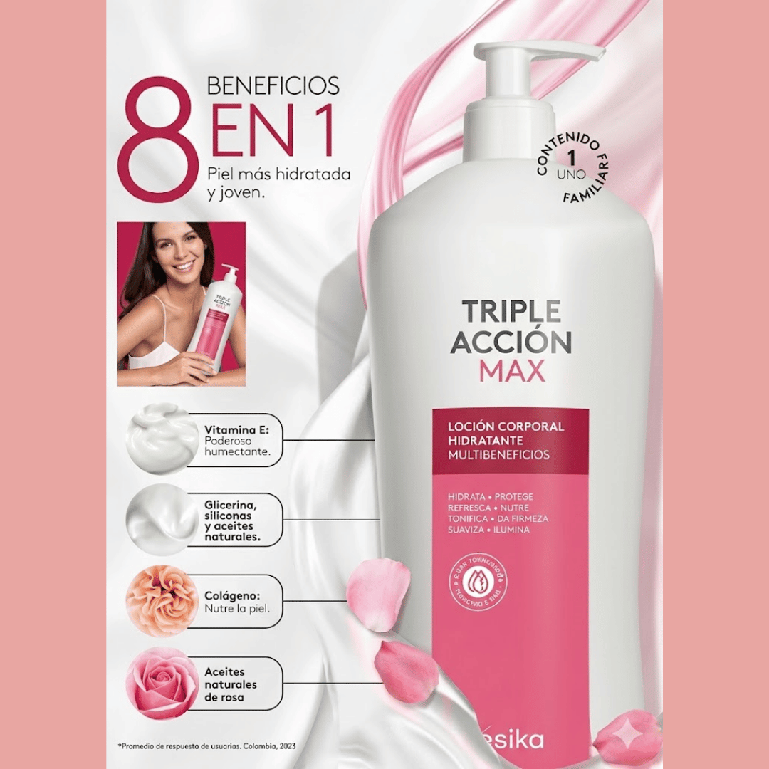 Triple Acción Max Crema Esika 1litro