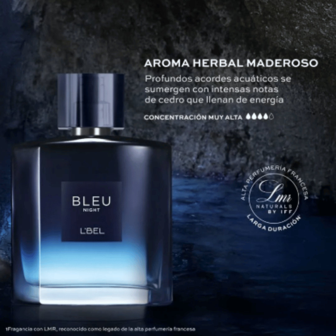 Bleu Night L'Bel 100 ml + Desodorante