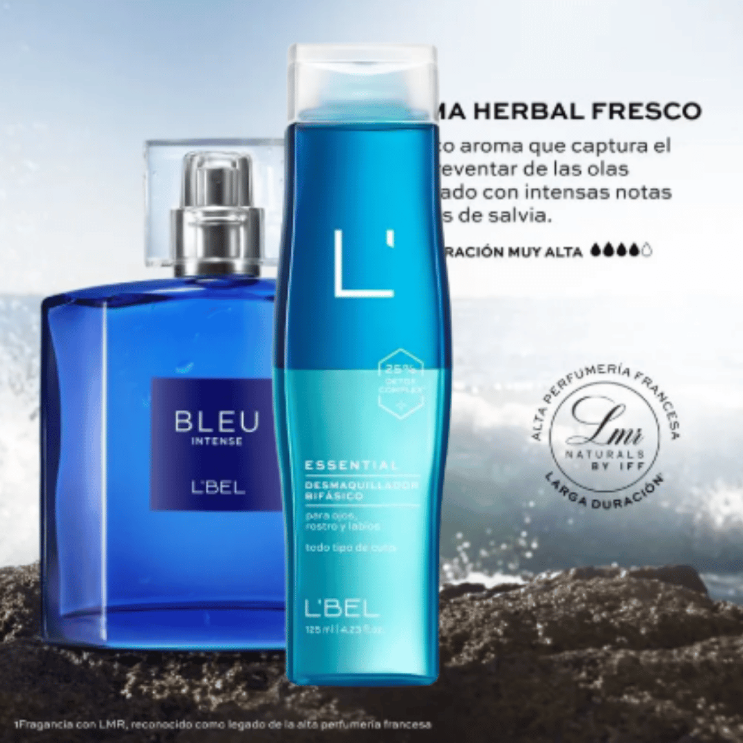 Bleu Intense L'Bel 100 ml + Desodorante
