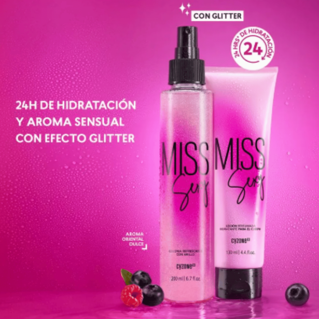 Colonia Miss Sexy Cyzone 200ml + Desodorante
