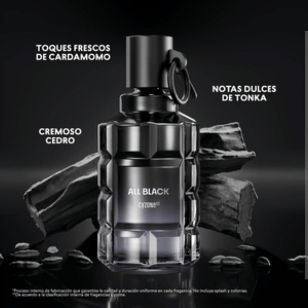 All Black Cyzone 90 ml + Desodorante