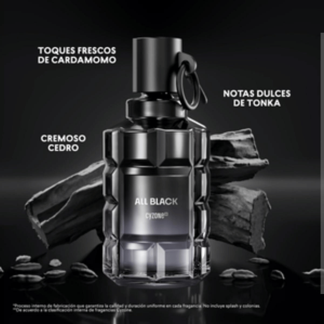 All Black Cyzone 90 ml + Desodorante