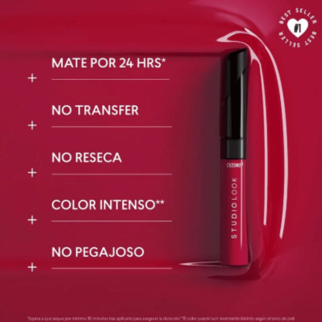 Labial Mate Studio Look Cyzone 6ml