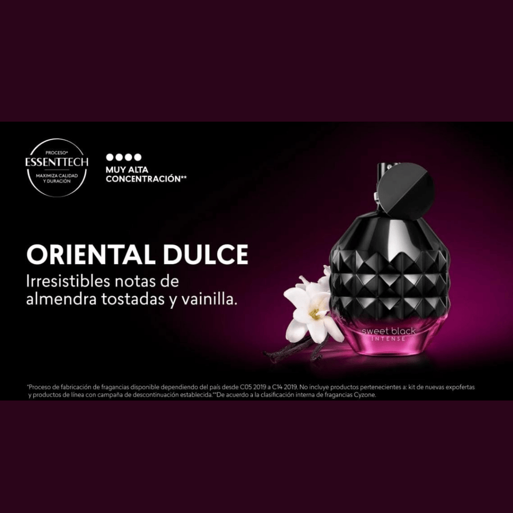 Sweet Black Intense Cyzone 50 ml +Desodorante
