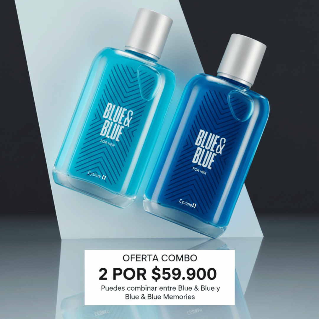 Set Cyzone Blue & Blue 75ml