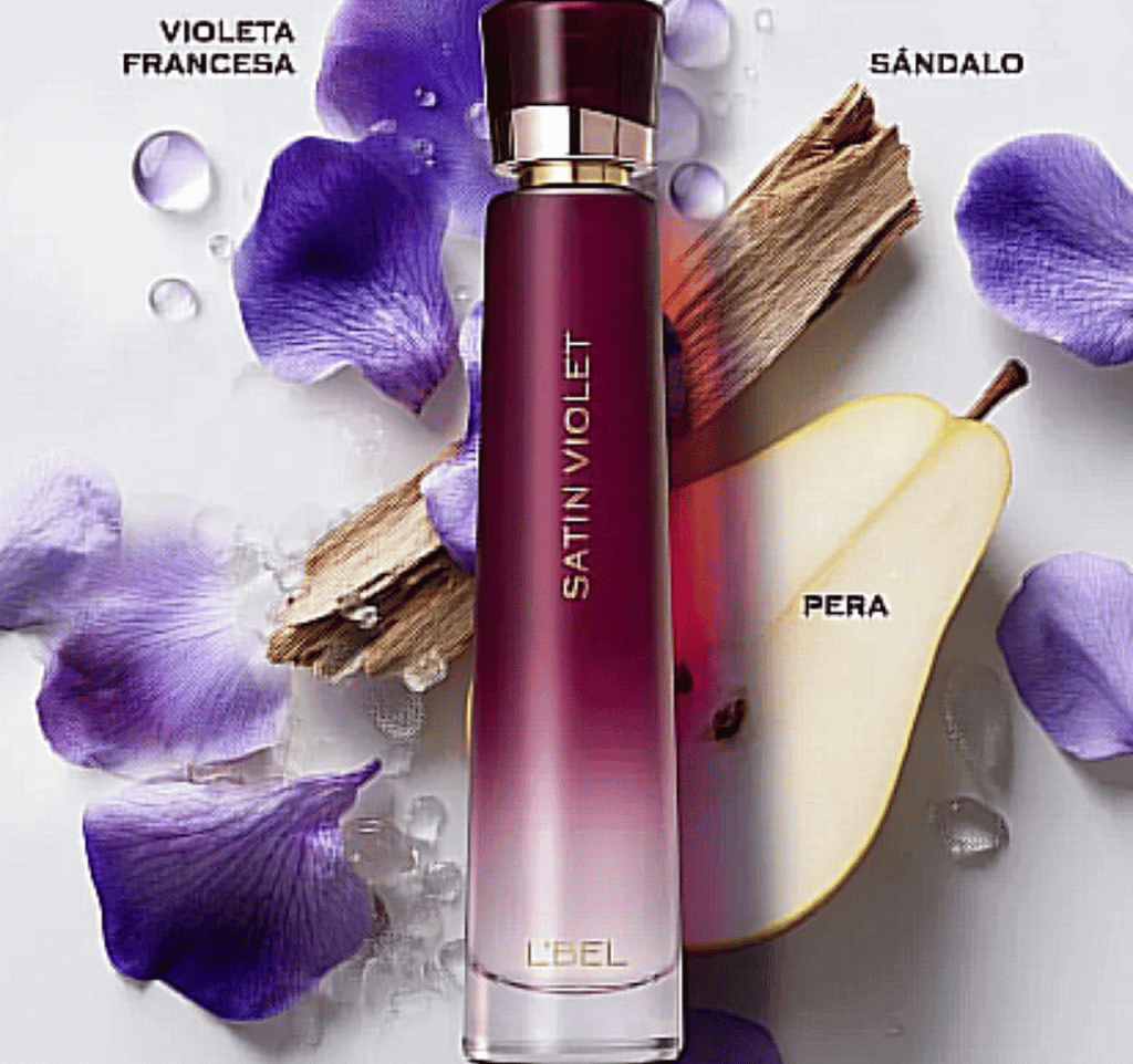 Satin Violet L'bel 50ml + Mini desmaquillador