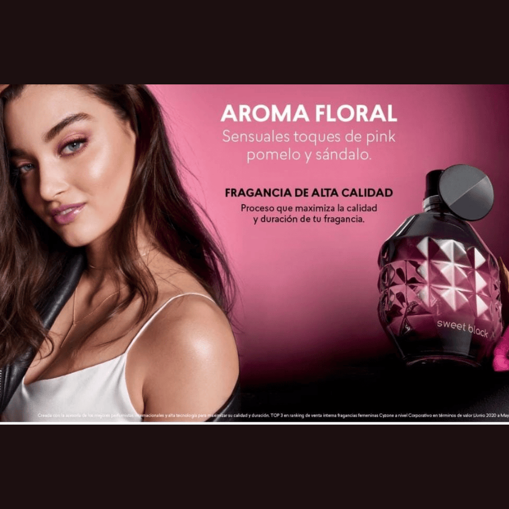 Sweet Black Cyzone 50 ml +Desodorante