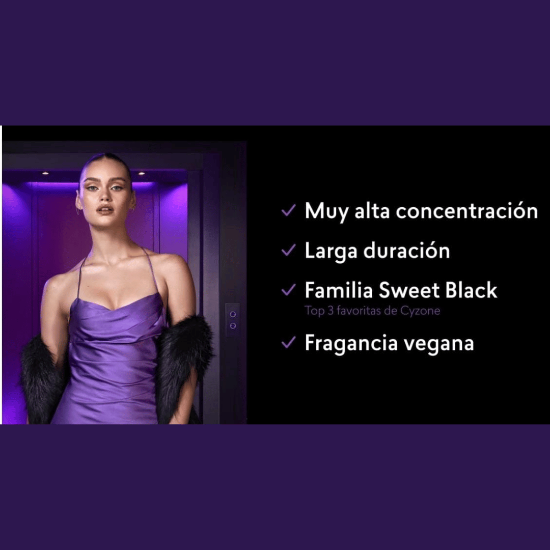 Sweet Black Exlusive Cyzone 50 ml +Desodorante