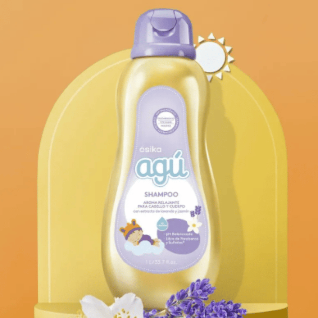 Shampoo Relajante Agú Lavanda y Jazmín Esika 1L