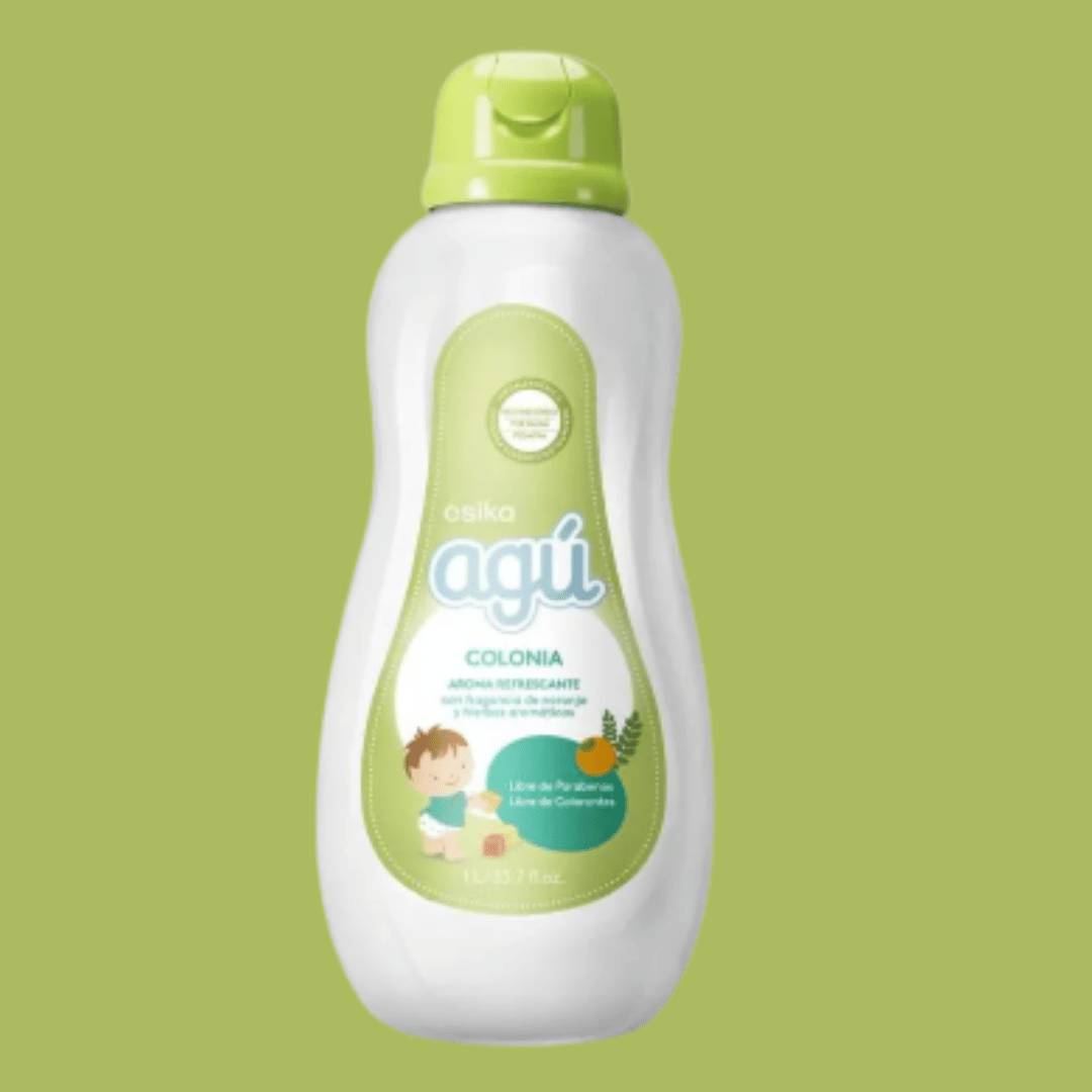 Colonia Agu Fresca Esika 1litro + Desodorante
