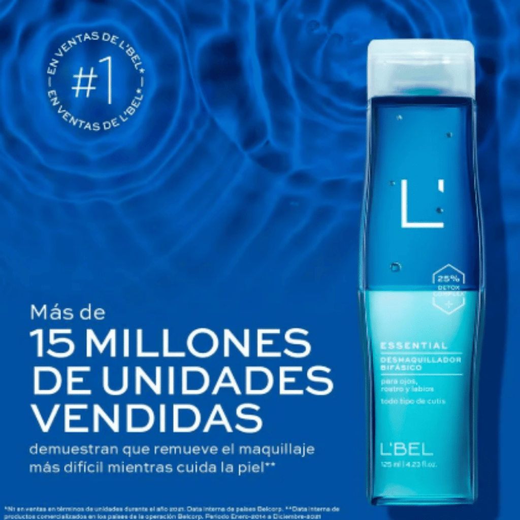 Desmaquillador Bifasico L"Bel 125ml