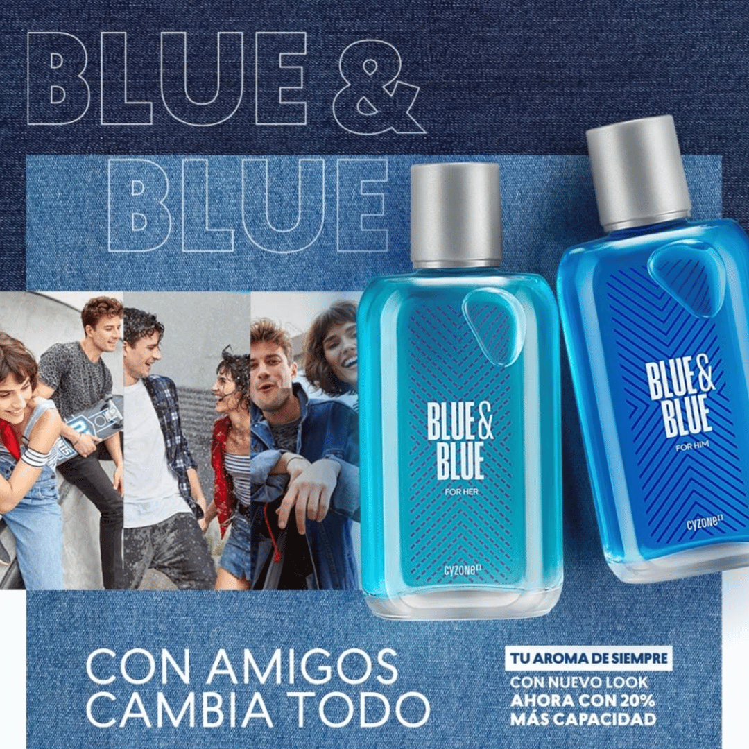 Set Cyzone Blue & Blue 75ml