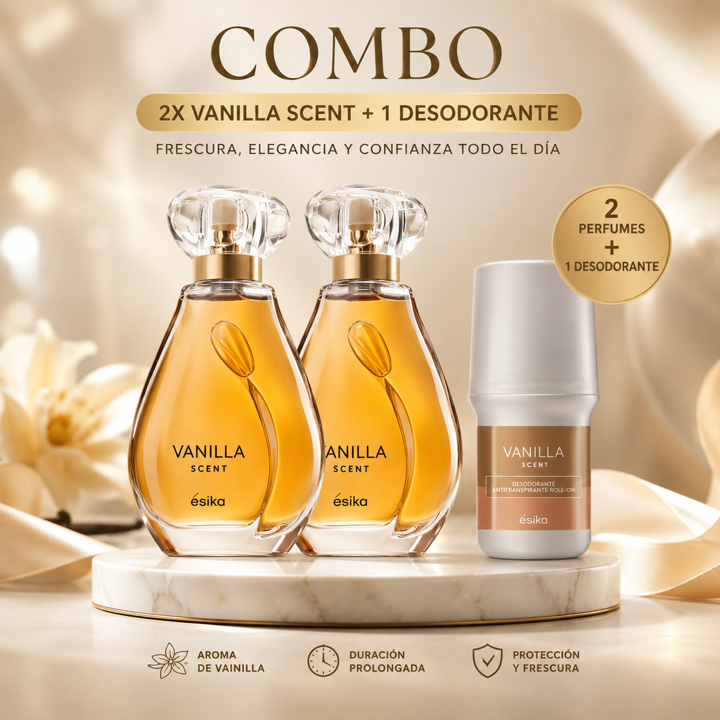 Combo 2x vainilla senc + desodorante vainilla senc