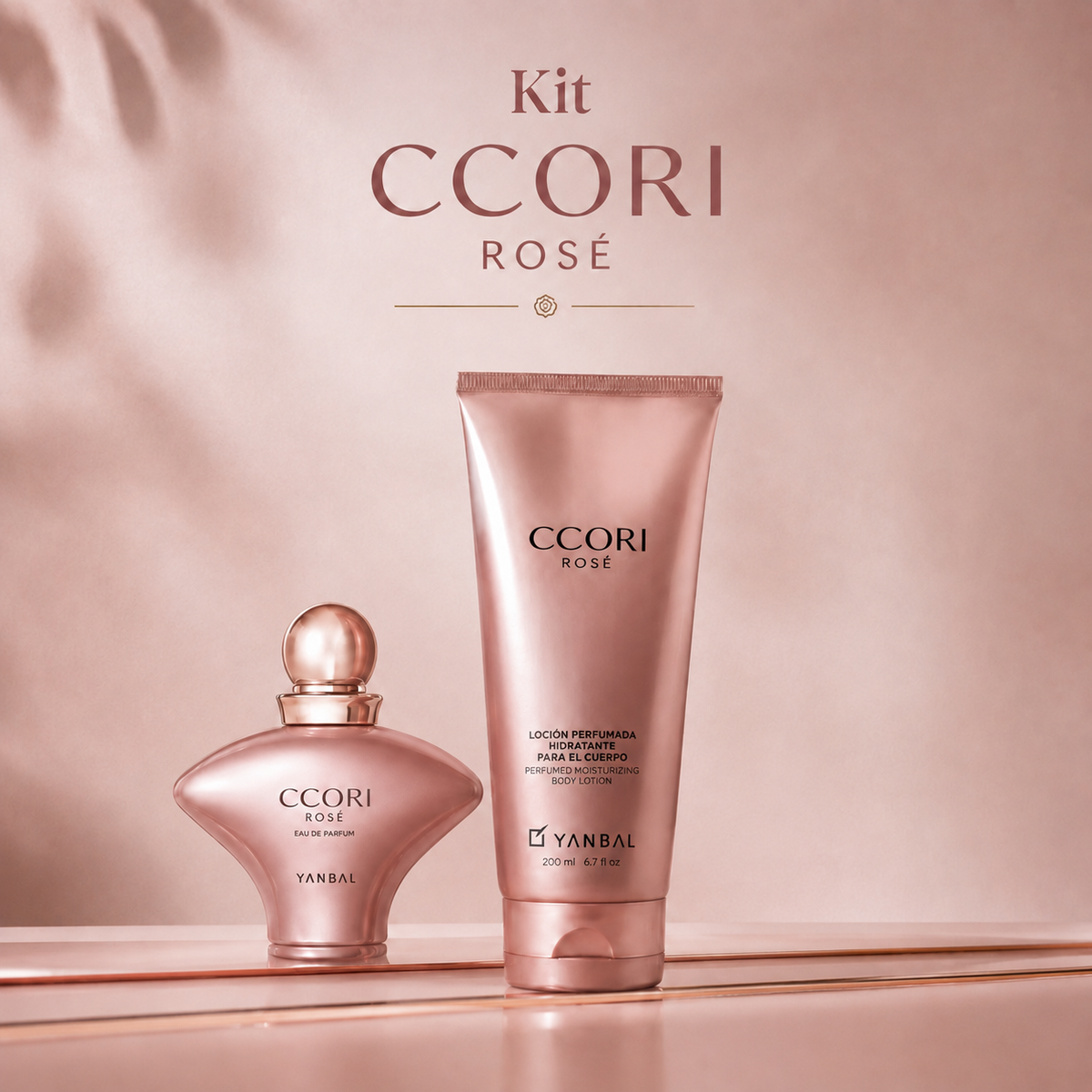 Kit Ccori rose + crema