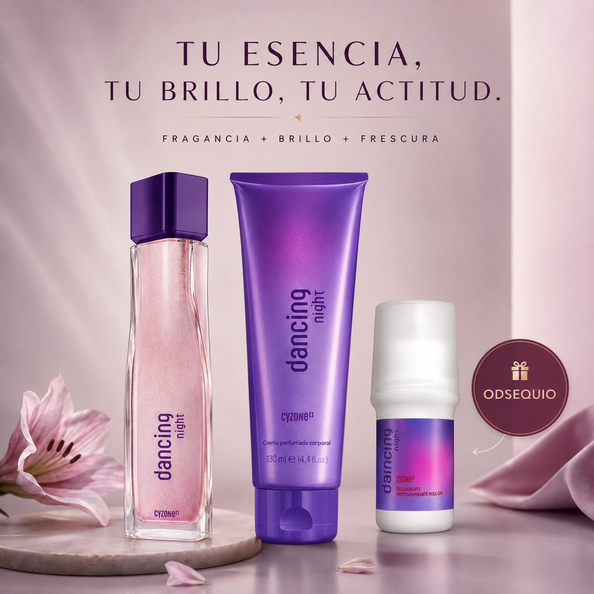 Dancing Night + crema perfumada
