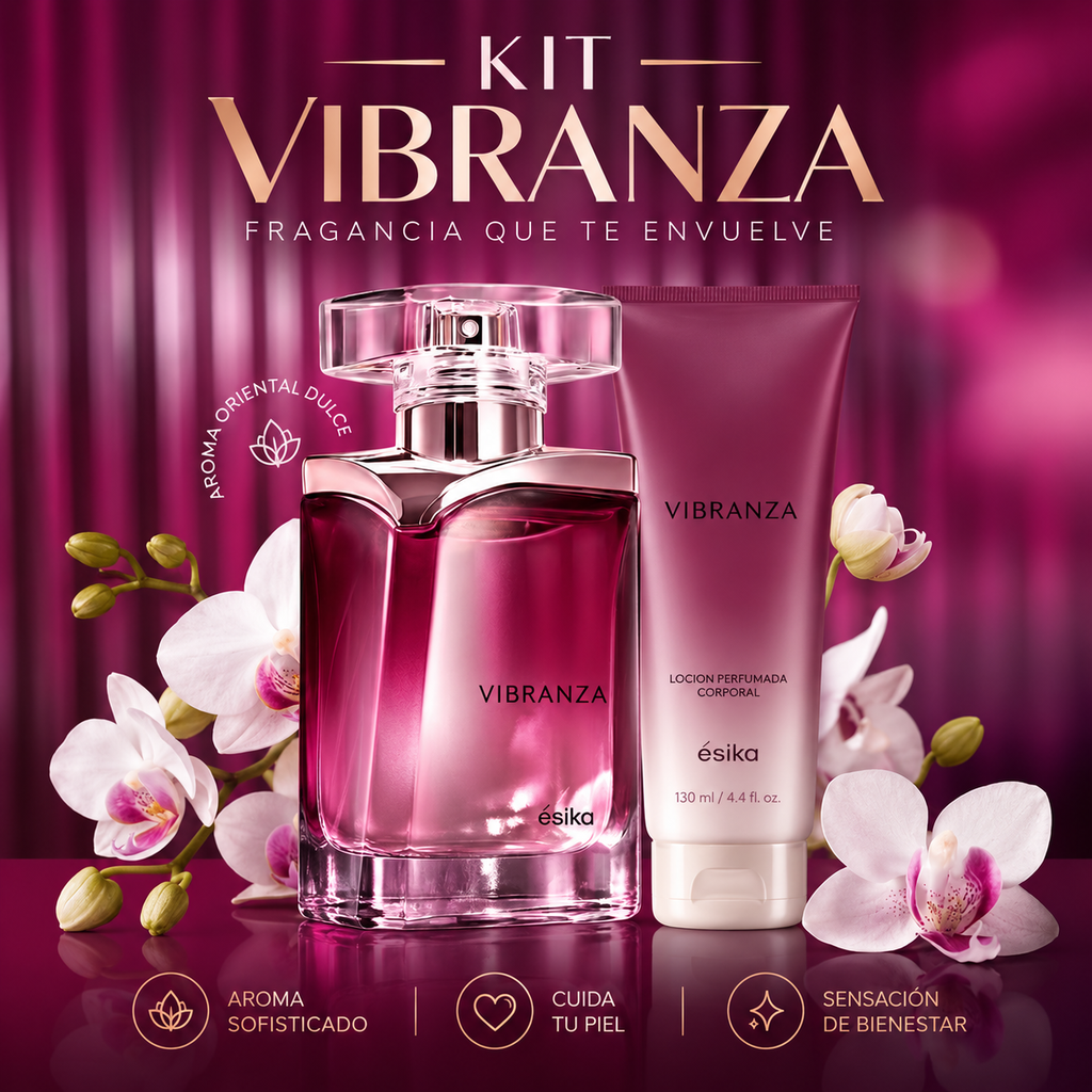 Kit Vibranza + Crema Perfumada Vibranza