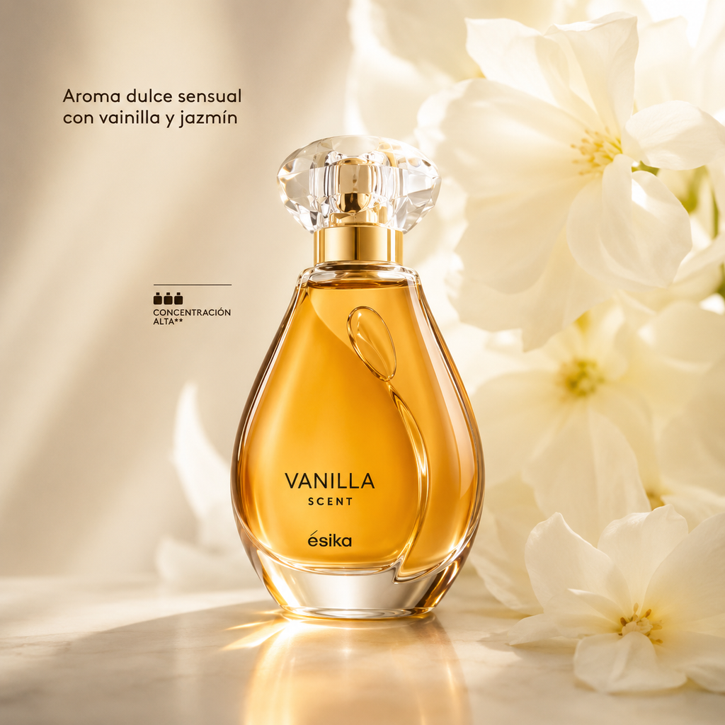 Vainilla Scent esika + crema vanilla Scent + desodorante vanilla Scent + Regalo