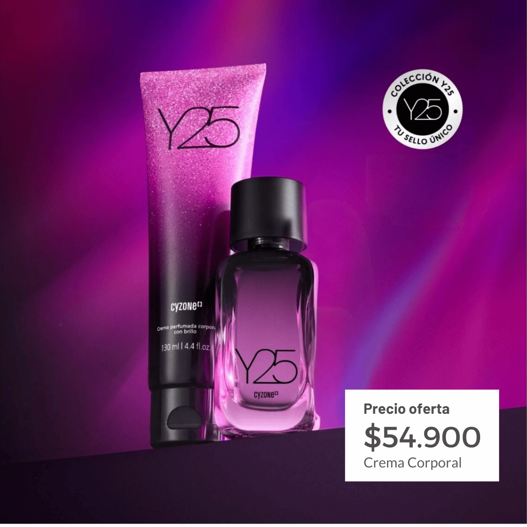 Set Cyzone Y25 – Perfume Femenino 50ml + Crema Corporal